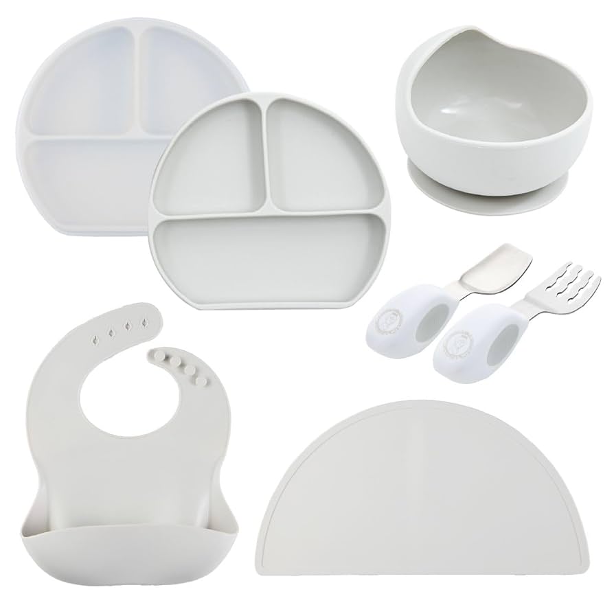 Amazon.co.jp: BabyGooⓇ ベビー食器セット プレミアム ひっくり